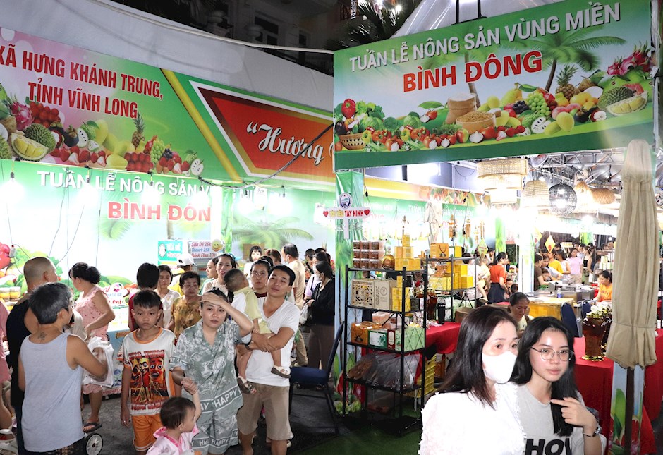 Mô hình Nông nghiệp sạch tỉnh Lâm Đồng tại Tuần Nông sản vùng miền Bình Đông năm 2026