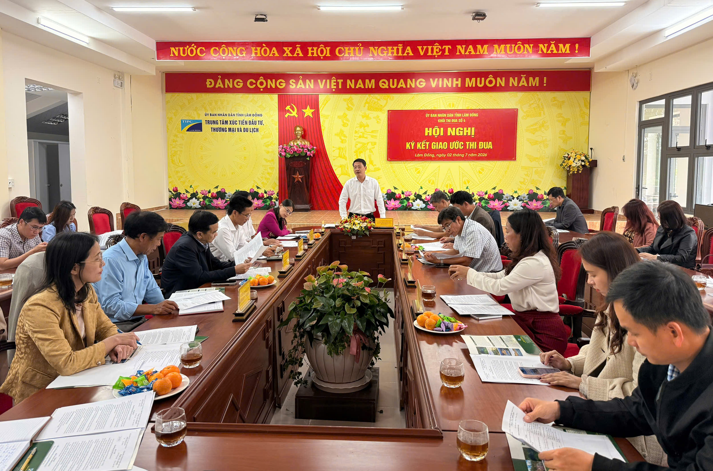 Khối Thi đua 4 quyết tâm hoàn thành nhiệm vụ