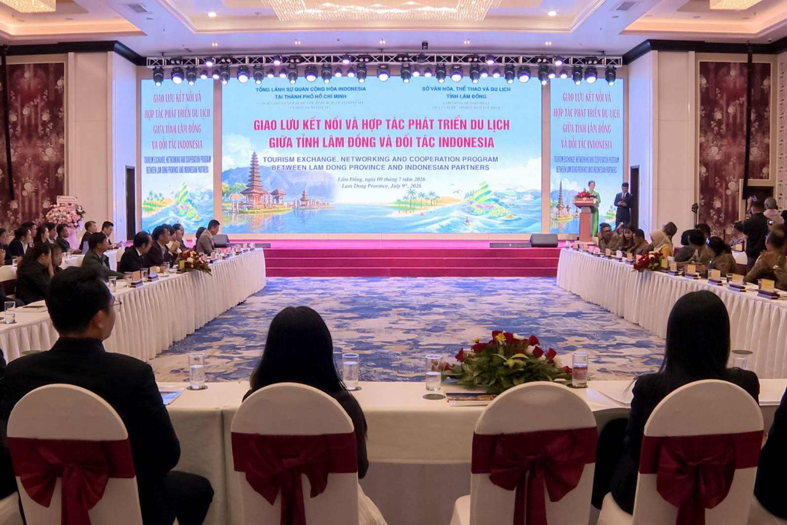 Lâm Đồng tăng cường kết nối, hợp tác phát triển du lịch với Indonesia